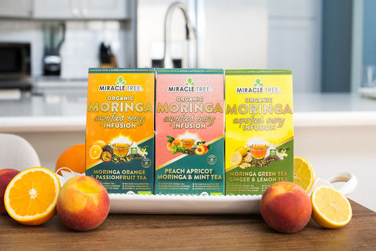 super caffeinated energy moringa teas