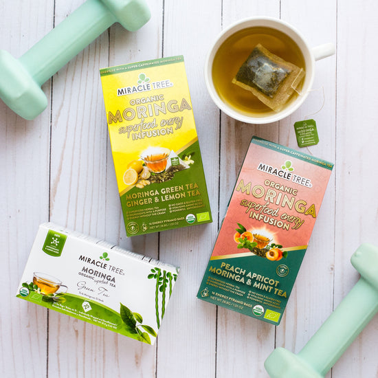 
                    
                      Organic Moringa Energy Tea - Ginger Lemon - Natural Coffee Alternative - Lifestyle
                    
                  