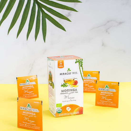 
                    
                      Organic Moringa Tea - Mango - Caffeine-Free Herbal Tea - Lifestyle
                    
                  