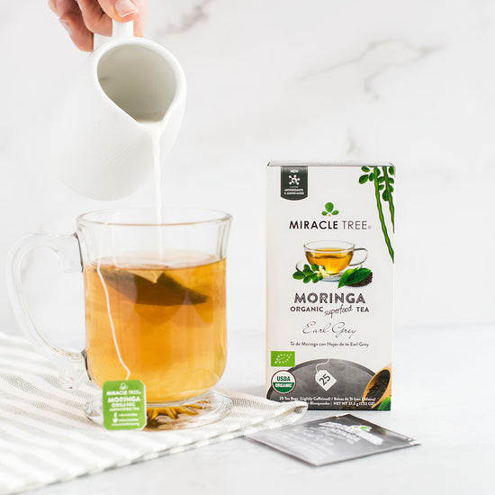 
                    
                      Organic Moringa Tea - Earl Grey - Lightly Caffeinated Herbal Tea - Lifestyle
                    
                  