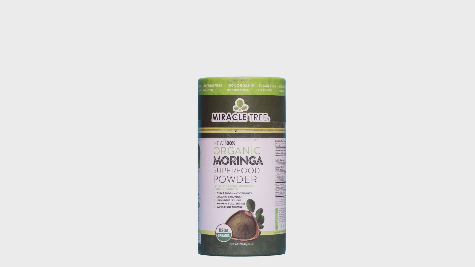 Video: preparing Miracle Tree organic moringa powder